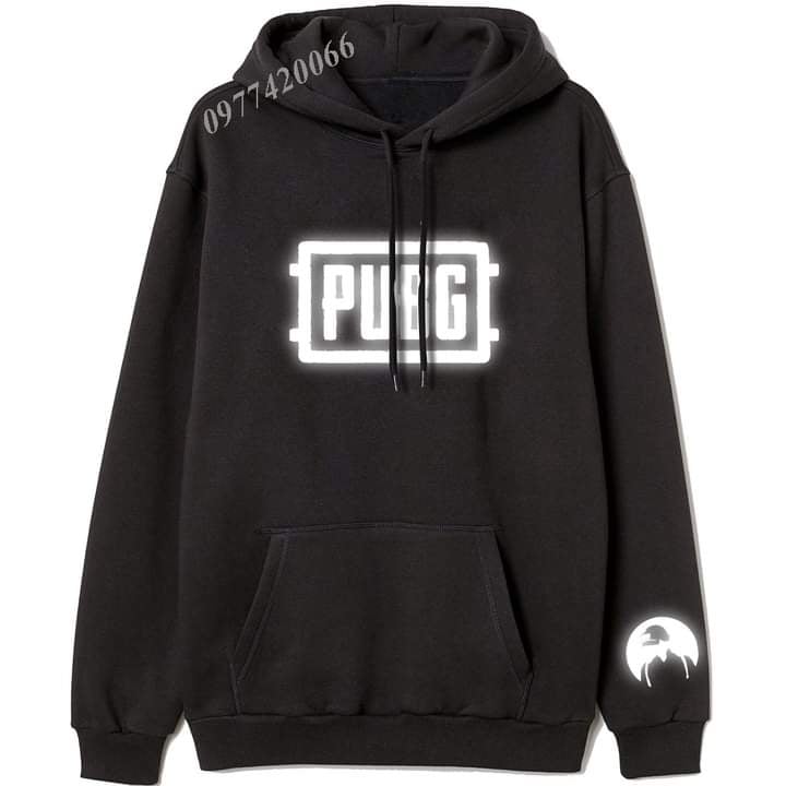 áo Game PUBG Phản Quang , Áo PUBG Có Mũ Trùm
