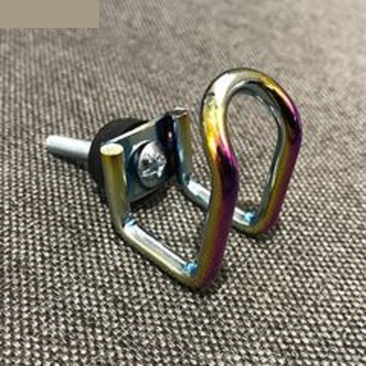 Móc treo xe máy chữ u mạ titan