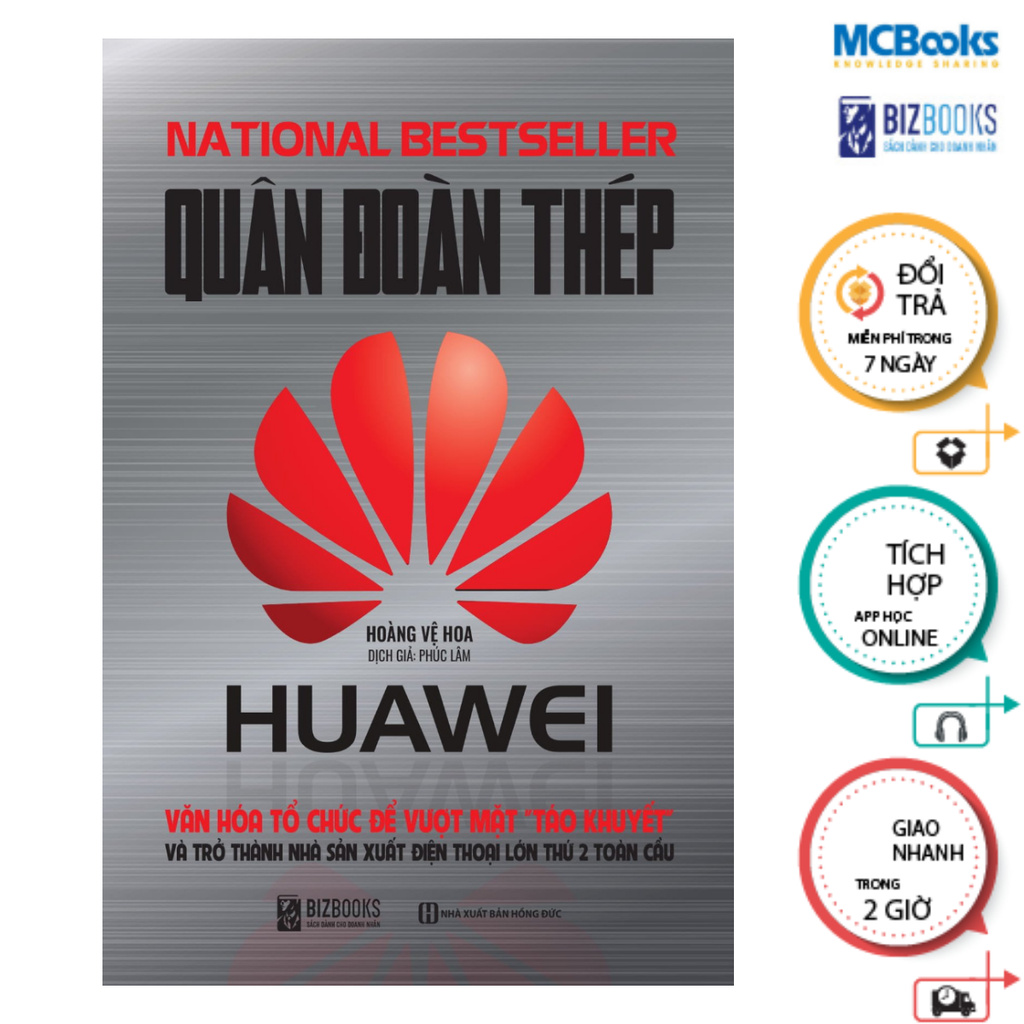 Sách - Quân Đoàn Thép Huawei - McBooks