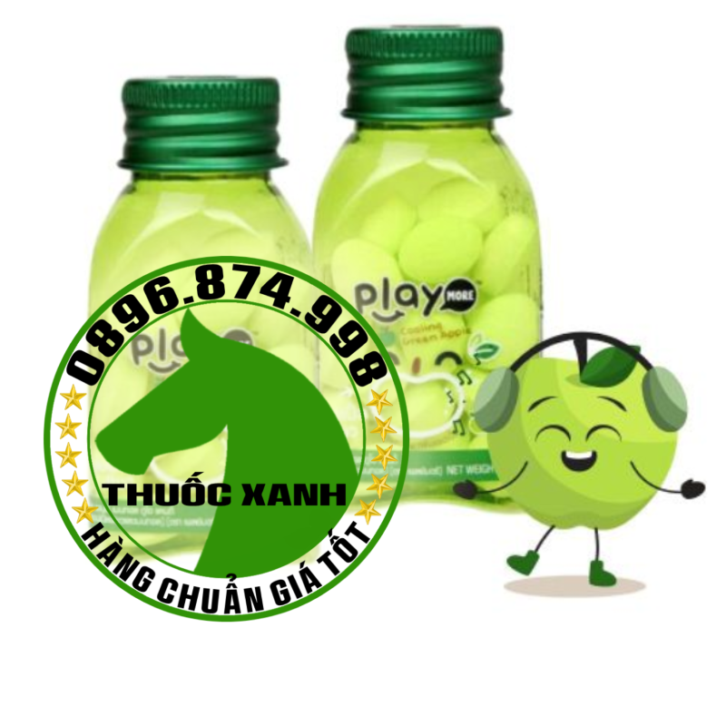 2 hộp kẹo Play bạc hà Nhật