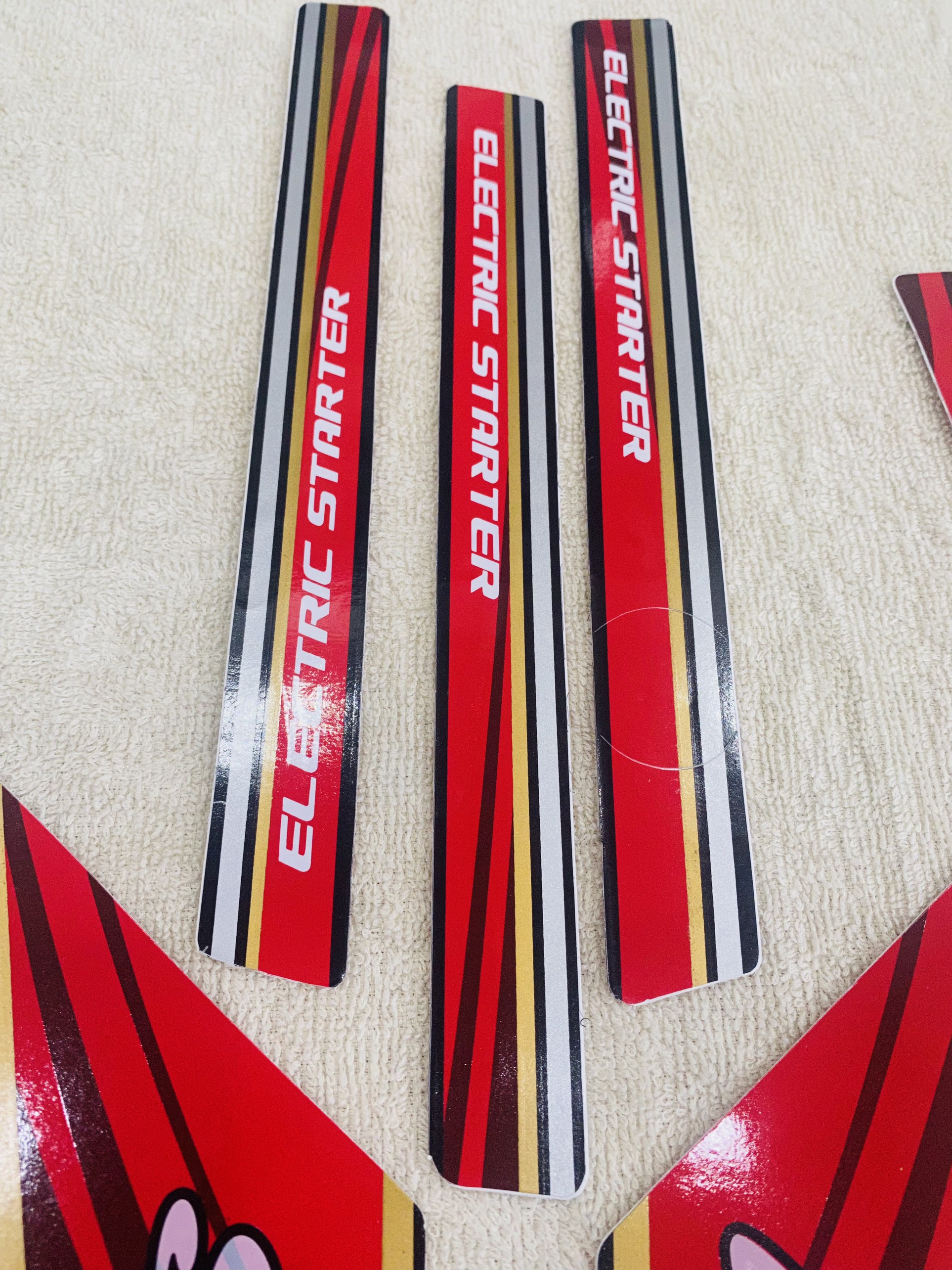 Bộ tem decal dán xe máy honda Boss sanda lửa zin thái siêu đẹp