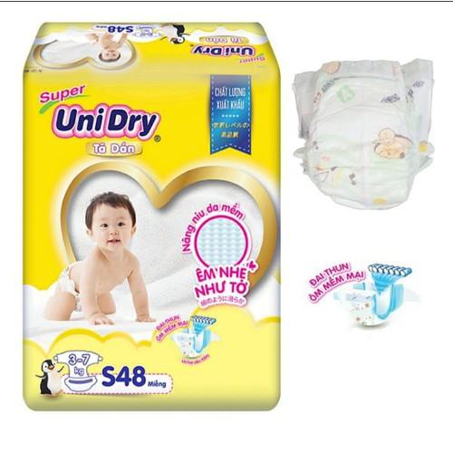 Mẫu Mới - Tã Dán Siêu Thấm Unidry Đủ Size