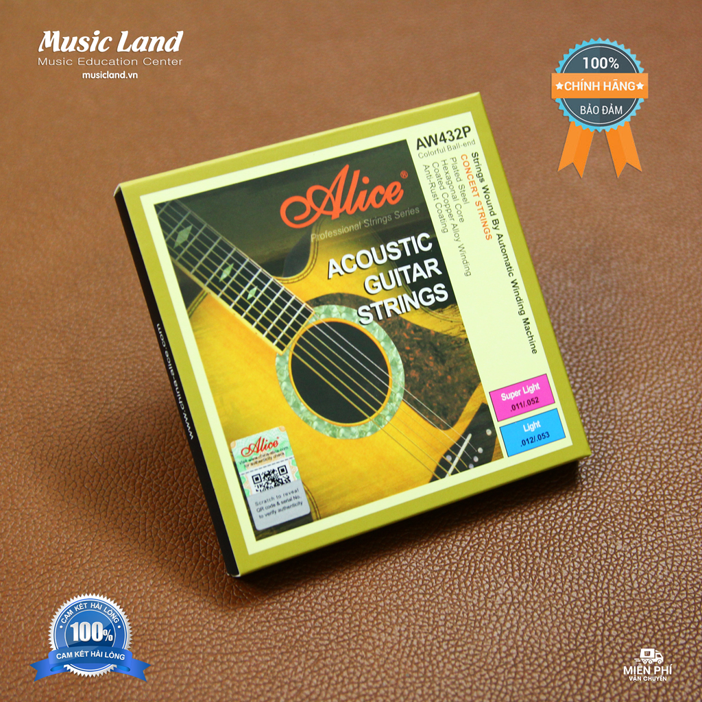 Dây Đàn Guitar Alice AW432 - Chính Hãng