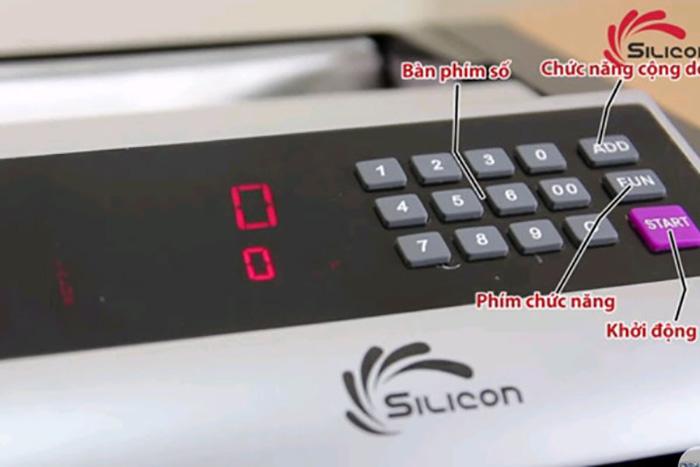 Máy đếm tiền Silicon MC-3600