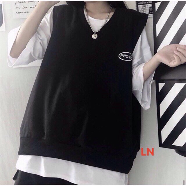 SÉT GILE 2 ÁO ĐEN,TRẮNG STYLE HÀN QUỐC