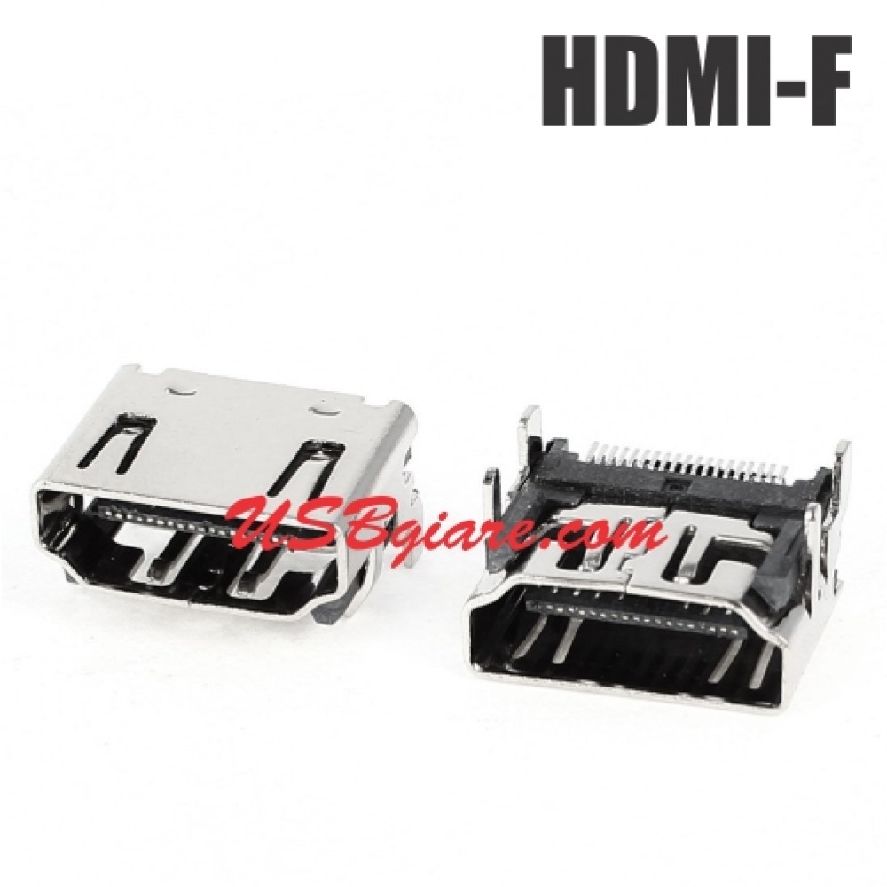 Đầu hàn hdmi cái chân cong hàn board