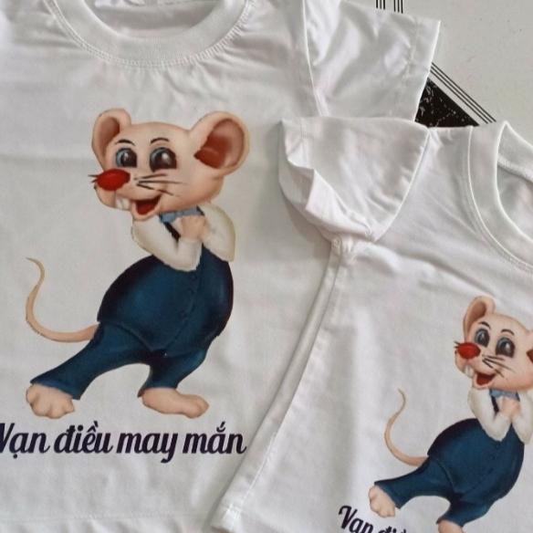 Áo thun form rộng in hình chuột 2020