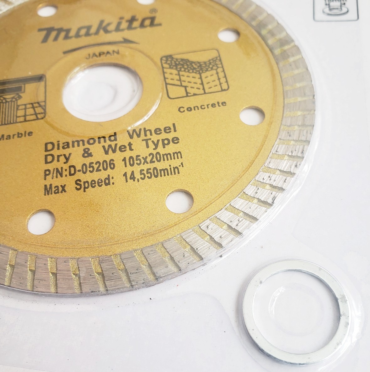 Lưỡi cắt gạch 105x20mm Makita D-05206 (Hàng China)