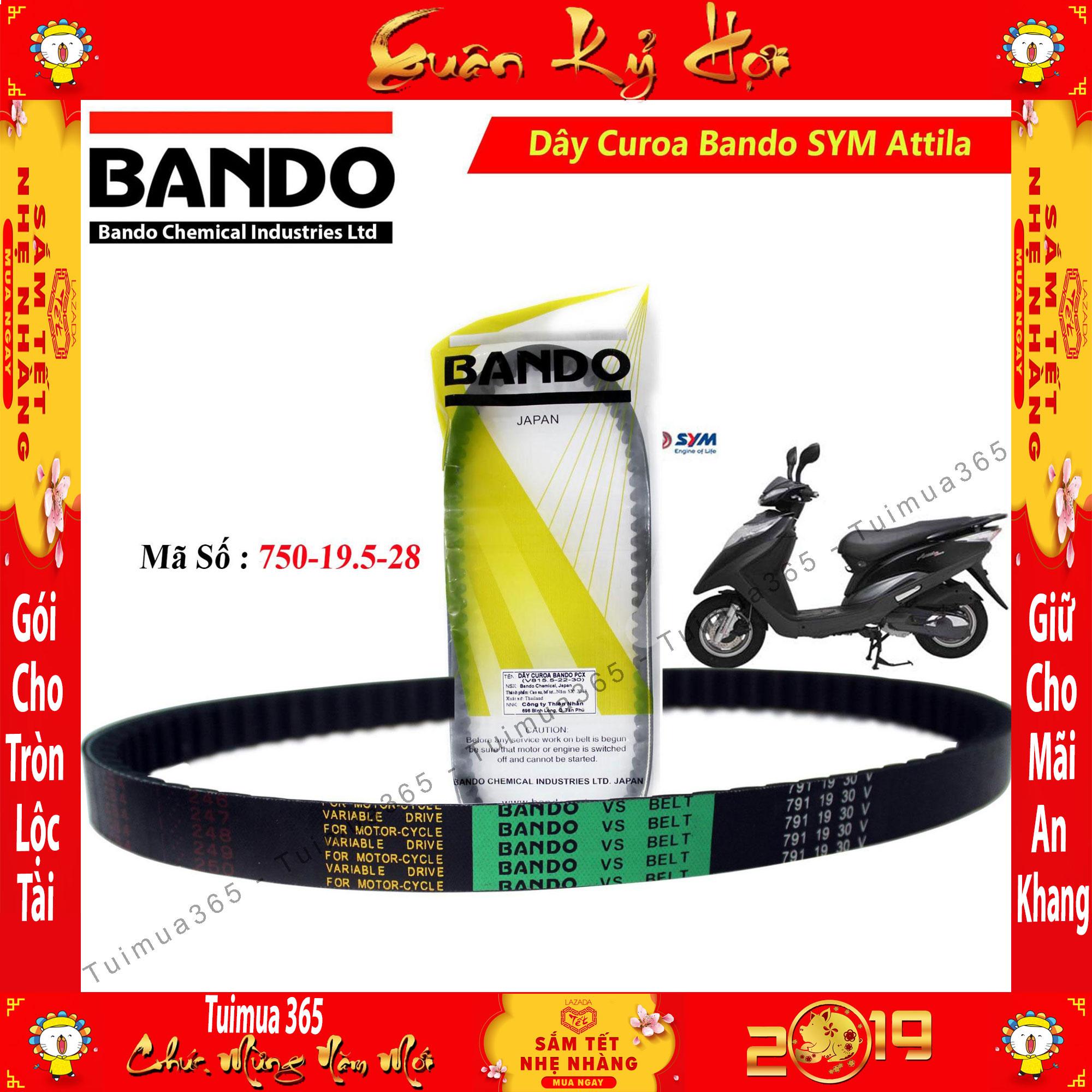 [HCM]Dây curoa SYM Attila ( Bando Thái Lan )