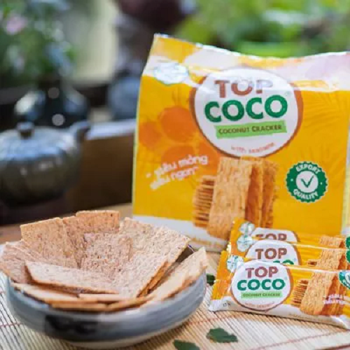 Bánh dừa nướng topcoco mè 170g
