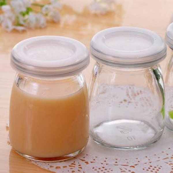 combo 12 hũ thủy tinh cao cấp đựng sữa chua 100ml