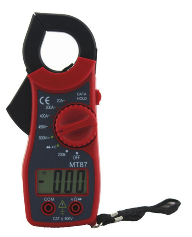 Đồng Hồ Kìm Đo Dòng Điện Ampe Kế MT87 (Kèm Pin Màu Ngẫu Nhiên)