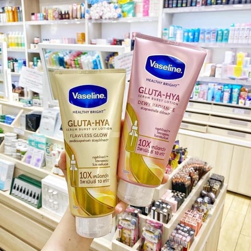 Sữa Dưỡng Thể Vaseline Healthy Bright Gluta HYA 10X