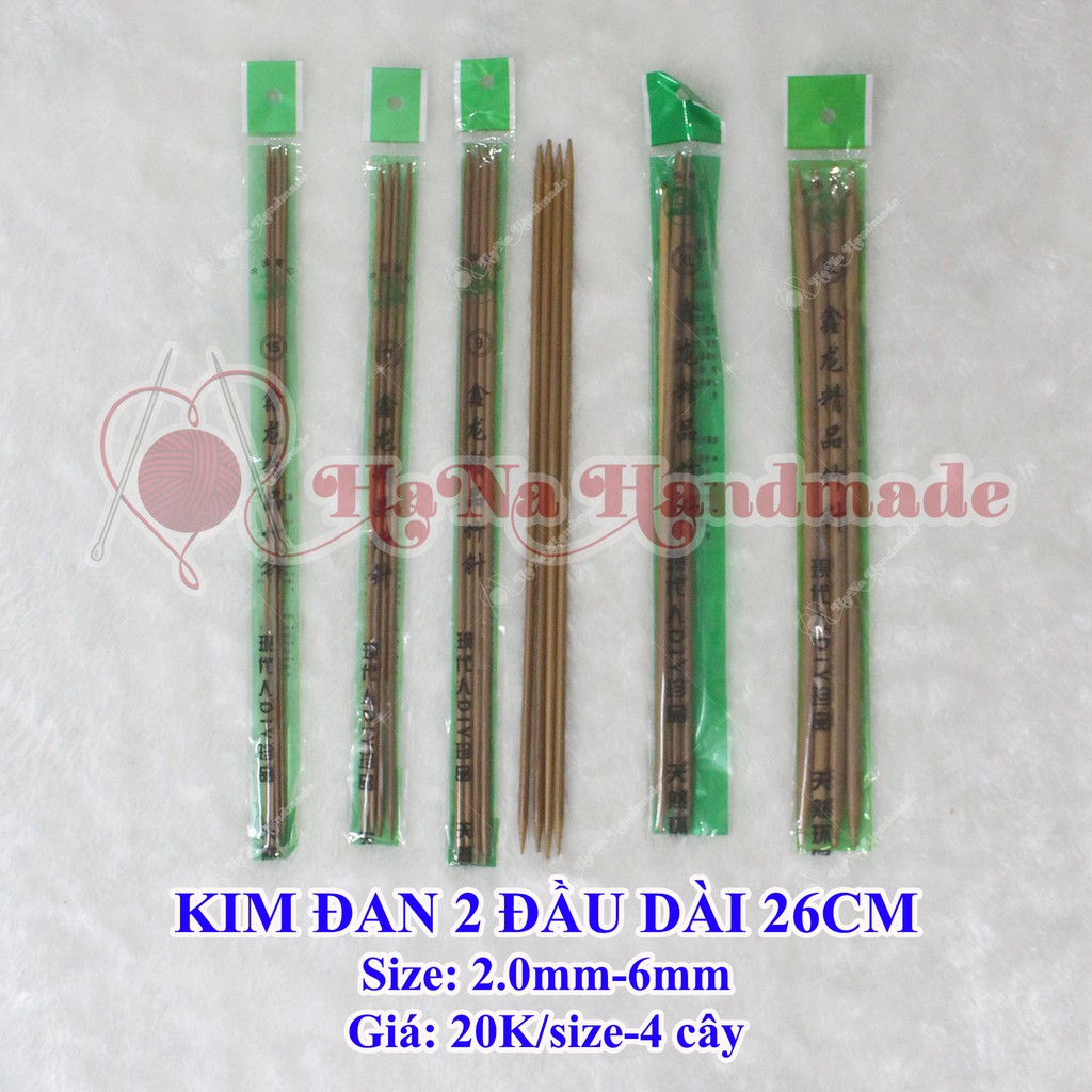 Kim đan 2 đầu dài 26cm (20k/set 4 cây)