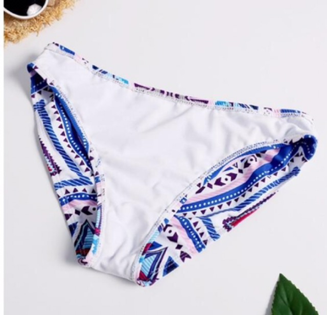 [HCM]Bikini 2 mảnh xanh thổ cẩm