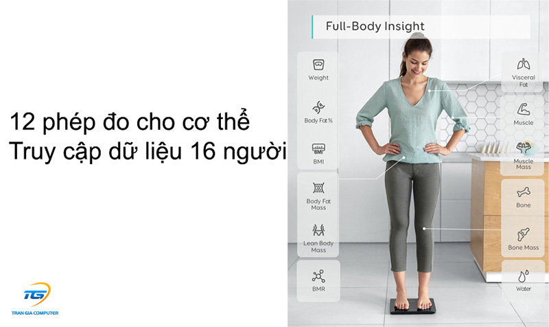 Cân điện tử thông minh Anker Eufy Smart Scale C1 (T9146)