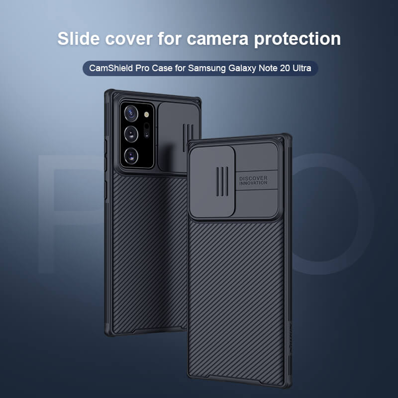 Ốp Samsung Galaxy Note 20 Ultra/ Note 20 Ultra 5G Nillkin Camshield Pro Bảo Vệ Camera