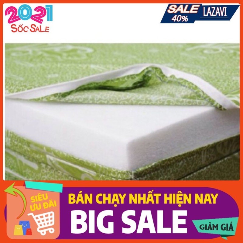 Vỏ Áo Bọc Đệm Gấp 3 Tấm Gấm Ze (Chọn Tông Mầu Hình Giao Ngẫu Nhiên)