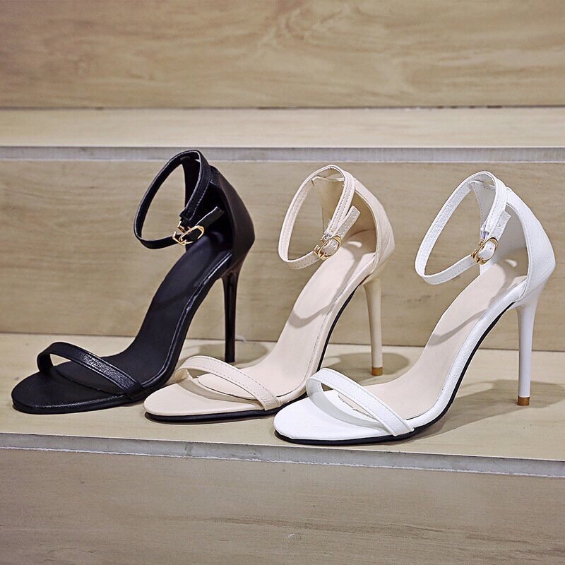 Giày Sandal Hg Gót Đũa Sang Chảnh Hcg