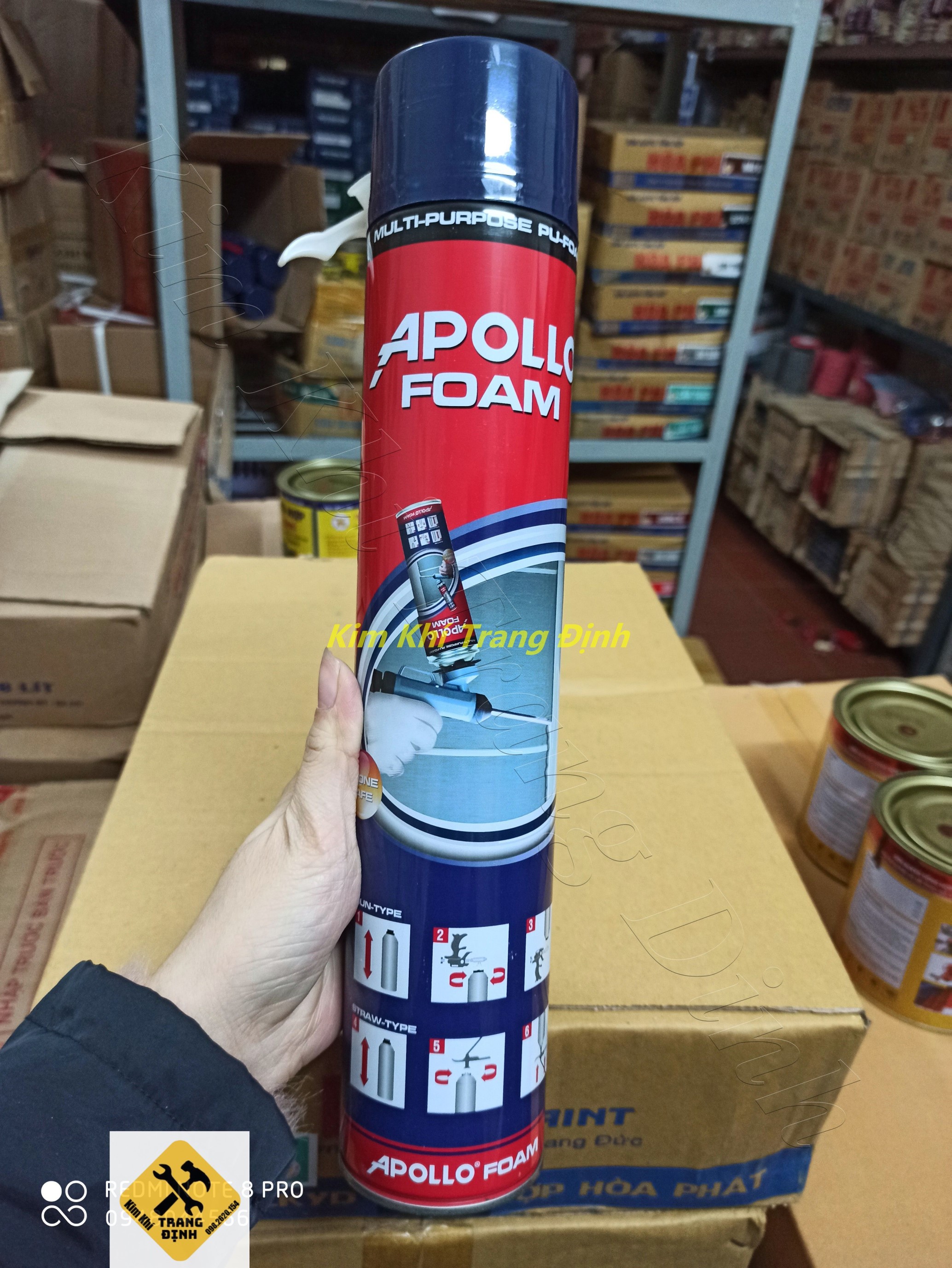 Keo Bọt Trương Nở Apollo