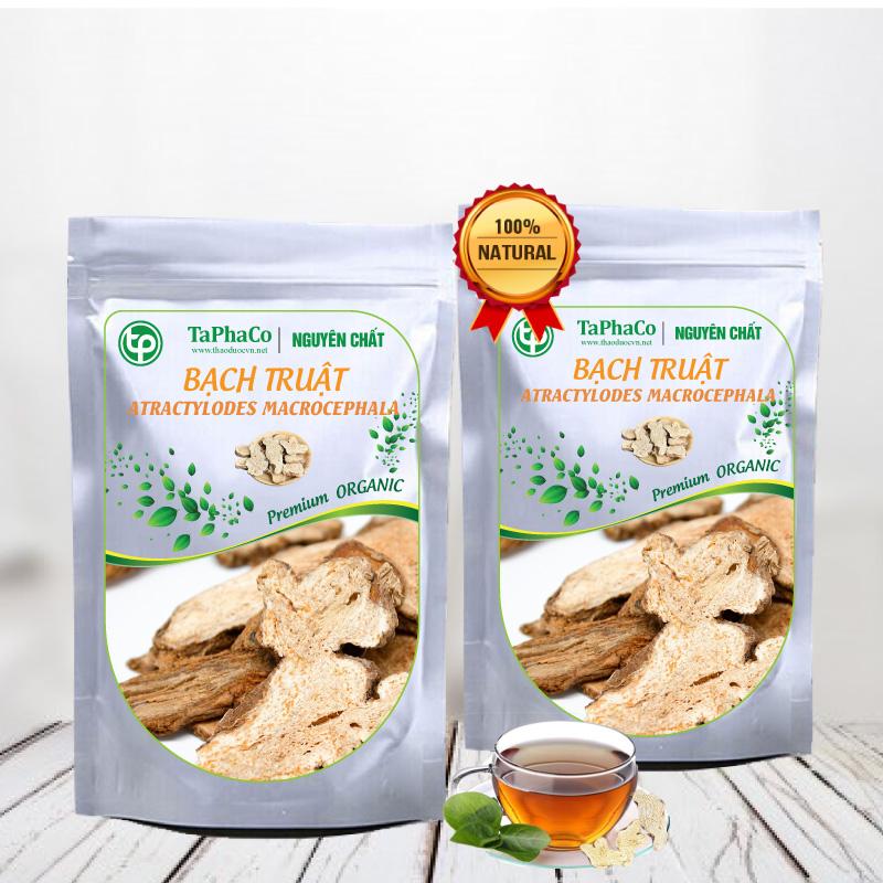 Bạch truật khô 100g - Dược Tấn Phát