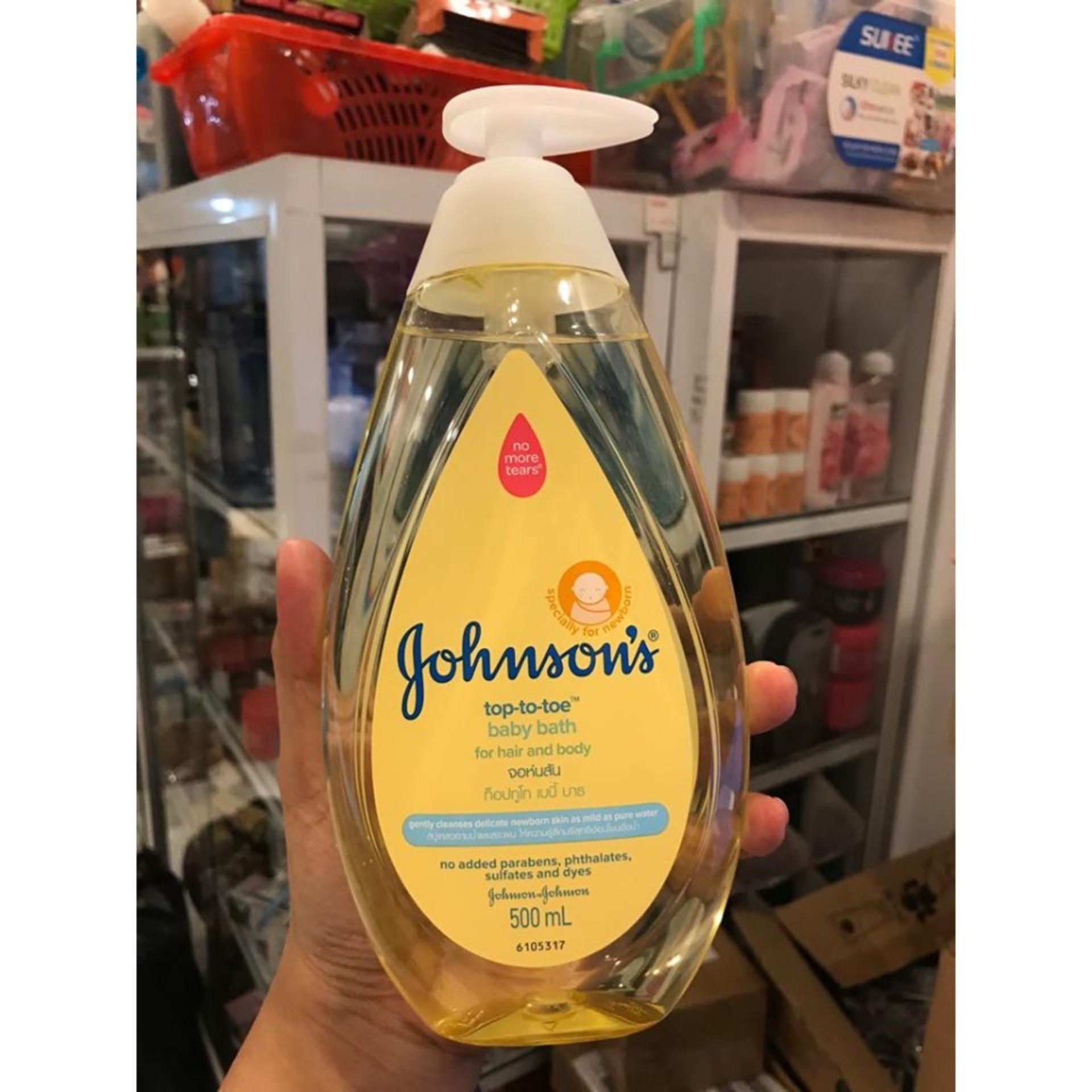 Tắm Gội Johnson Baby 500Ml
