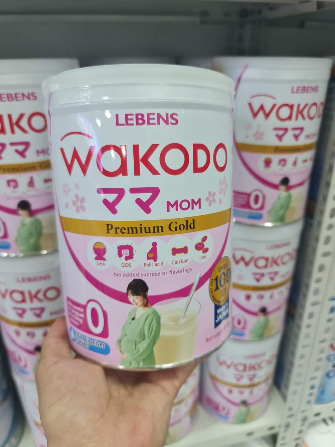 sữa Wakodo MOM lon 830g date mới