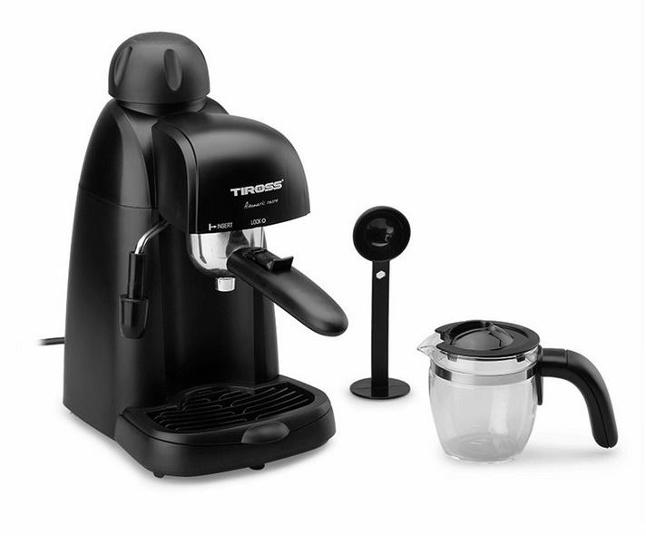 Máy pha cà phê espresso - tiross ts620, công nghệ châu âu