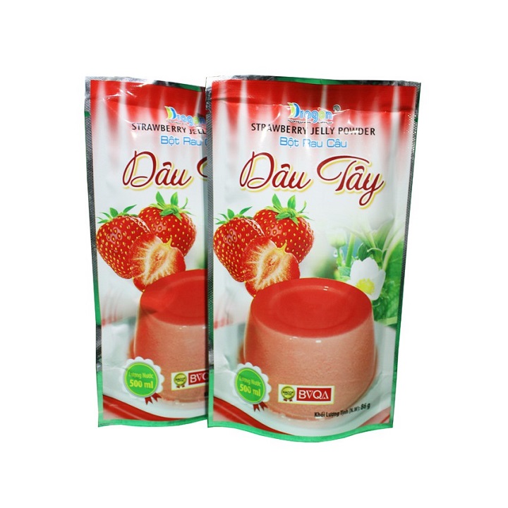 Bột Rau Câu Dâu Tây Hiệu Dragon 106G