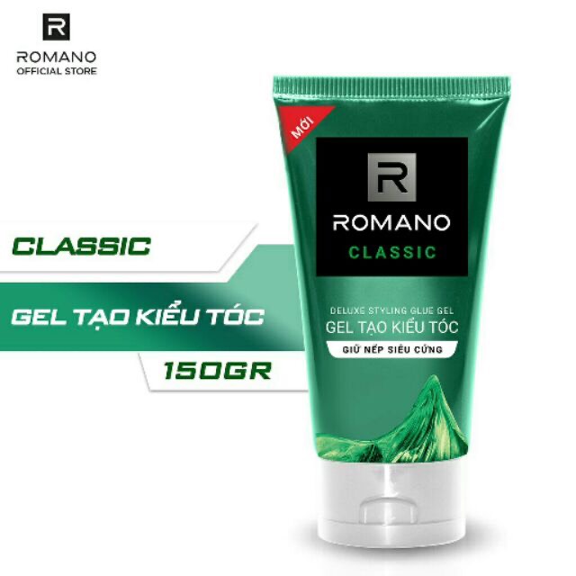 Gel Romano siêu cứng  150g nắp trắng