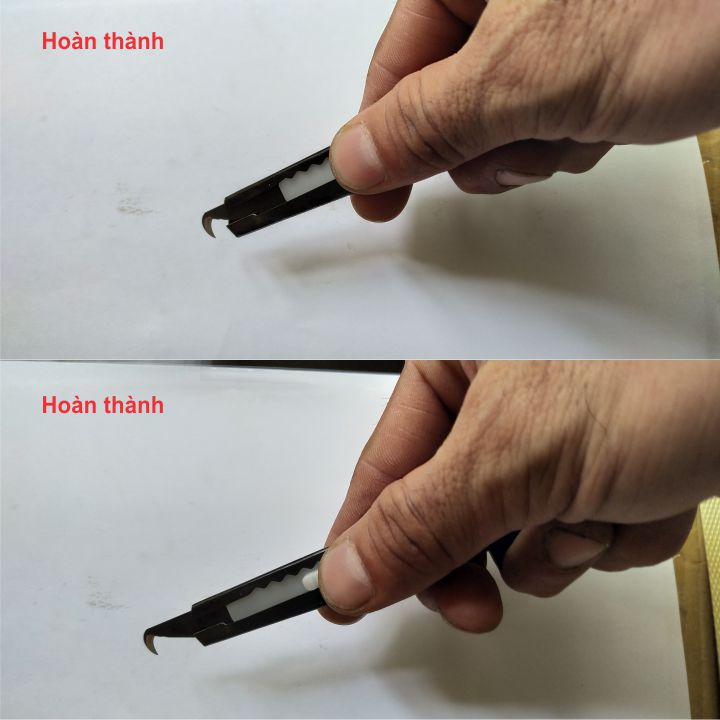 [HCM]DAO MÓC SẮT CẮT CHỈ SỢI - CÁN ĐEN