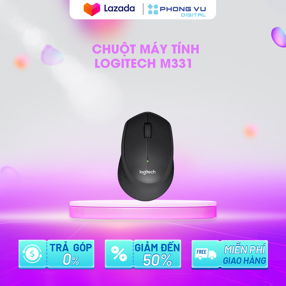 Chuột máy tính Logitech M331 - Bảo hành 12 tháng