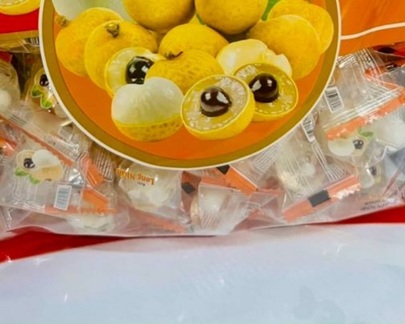 kẹo trái cây long nhãn - cực ngon 100g