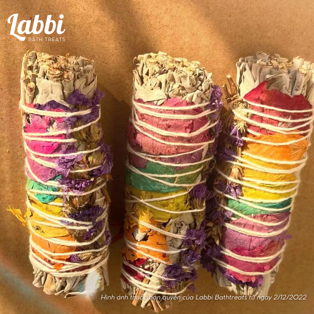 [Labbi] Xô Thơm Chakra 7 màu  (Chakra 7 colors)  - thu hút tình yêu