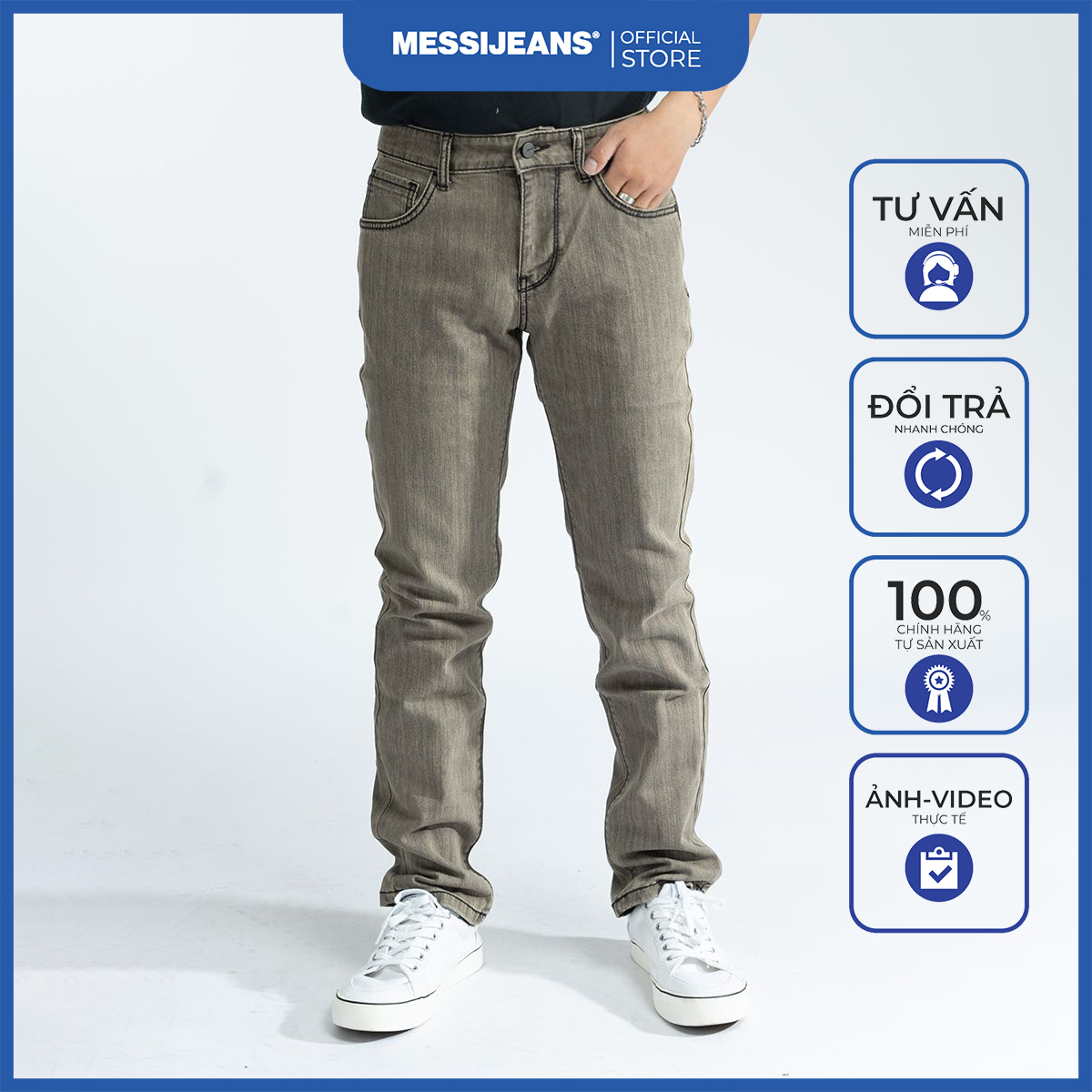 Quần Short Jeans Nam Regular Fit MSR 1023 | COUPLE TX