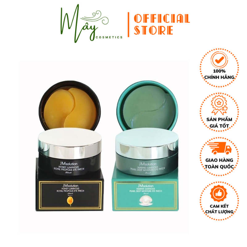 [CHÍNH HÃNG] Mặt Nạ Mắt Giảm Thâm JM Solution Eye Patch Hàn Quốc Hộp 60Pads