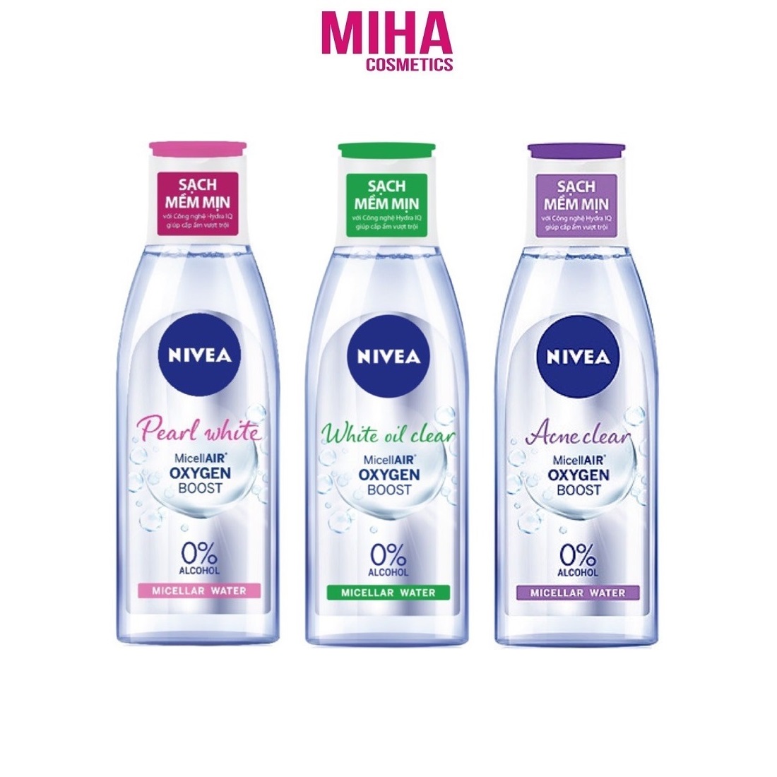 Nước Tẩy Trang Không Cồn NIVEA 200ml Thái Lan