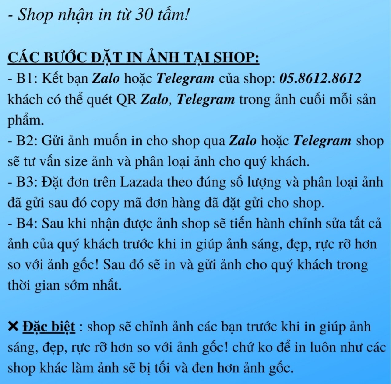 IN ẢNH 10x15 THEO YÊU CẦU