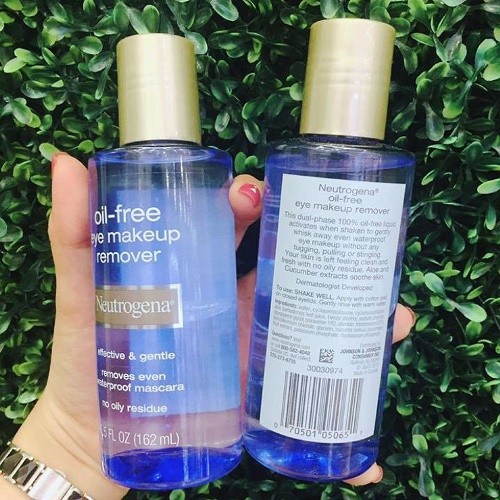 TẨY TRANG MẮT MÔI NEUTROGENA OIL FREE EYE MAKEUP REMOVE 162ML