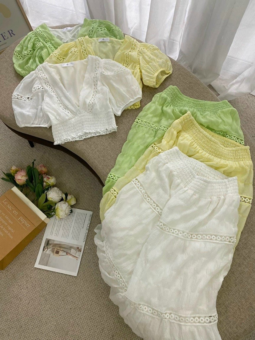 SET ĐẦM VÁY DÁNG DÀI MAXI CHẤT VẢI LỤA MỀM MỊN