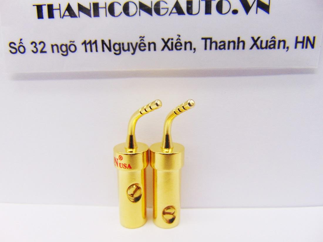 2 cái Jack loa Mỏ Chim cứng LITON thuần đồng (1 cặp )