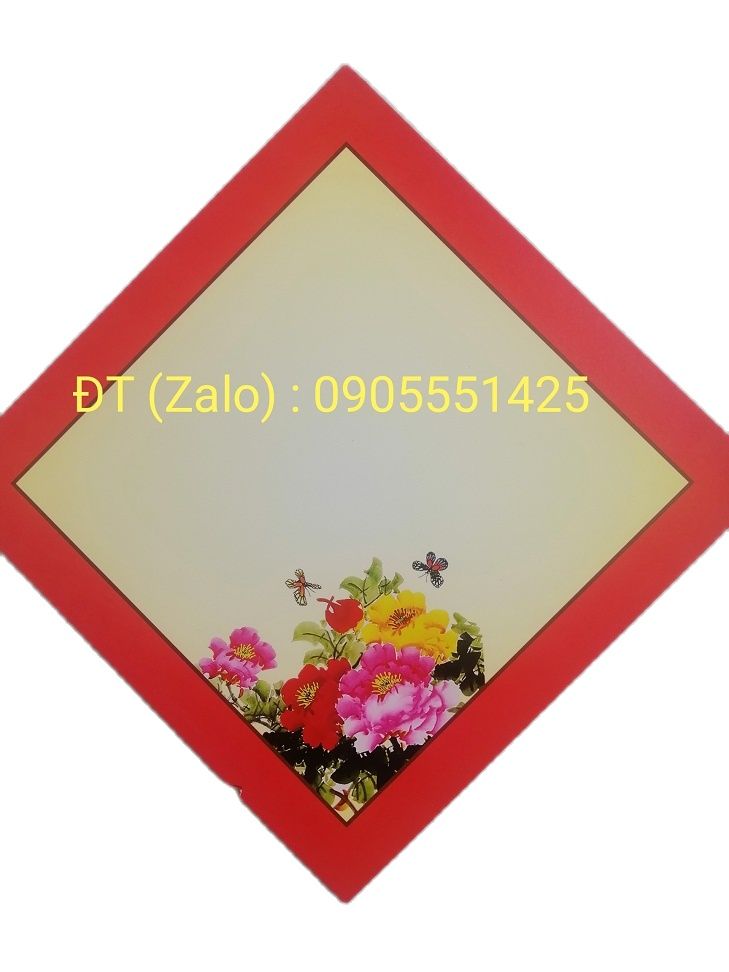 10 Giấy quả trám nhiều mẫu kích thước 26cm x26cm.