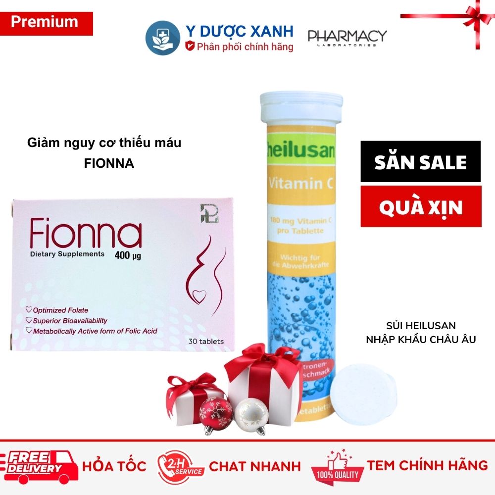 FIONNA, 30 tablets, Folic Acid supplement for pregnant women - Green Medicine
