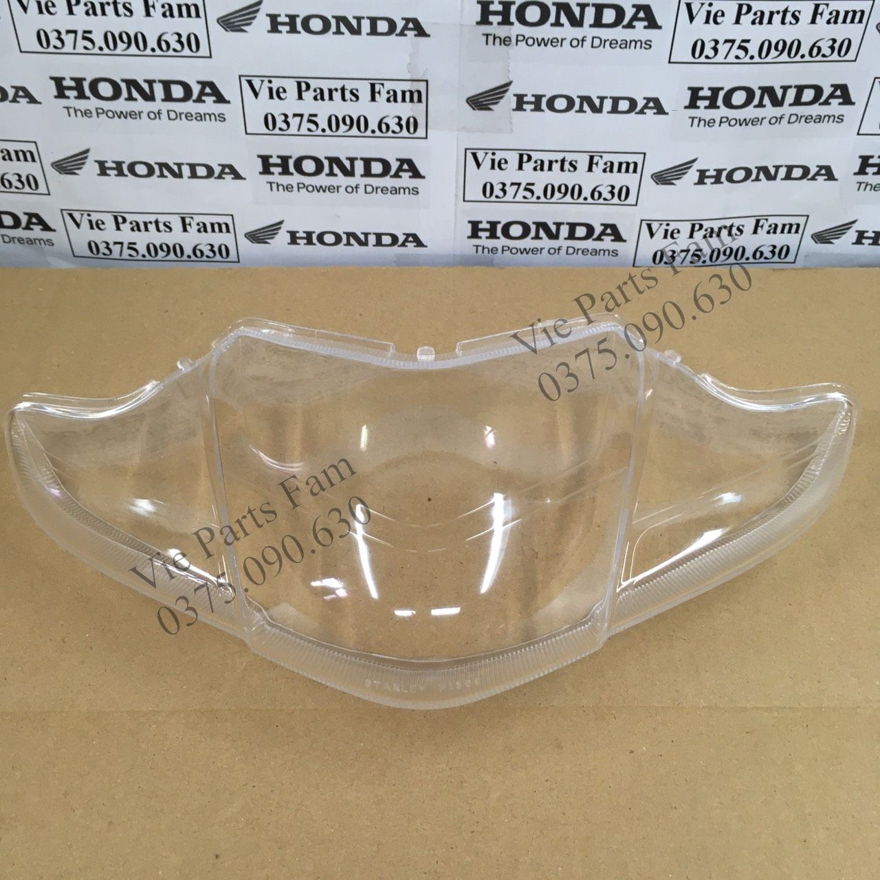 Mica/ mặt kính đèn pha Wave S110, RSX 110, RS 110 đời xe 2009-2010-2011 (Hàng tốt)