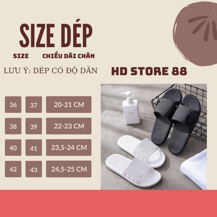 Xả hàng cuối năm dép đi trong nhà, văn phòng HD dép đi êm dẻo bền