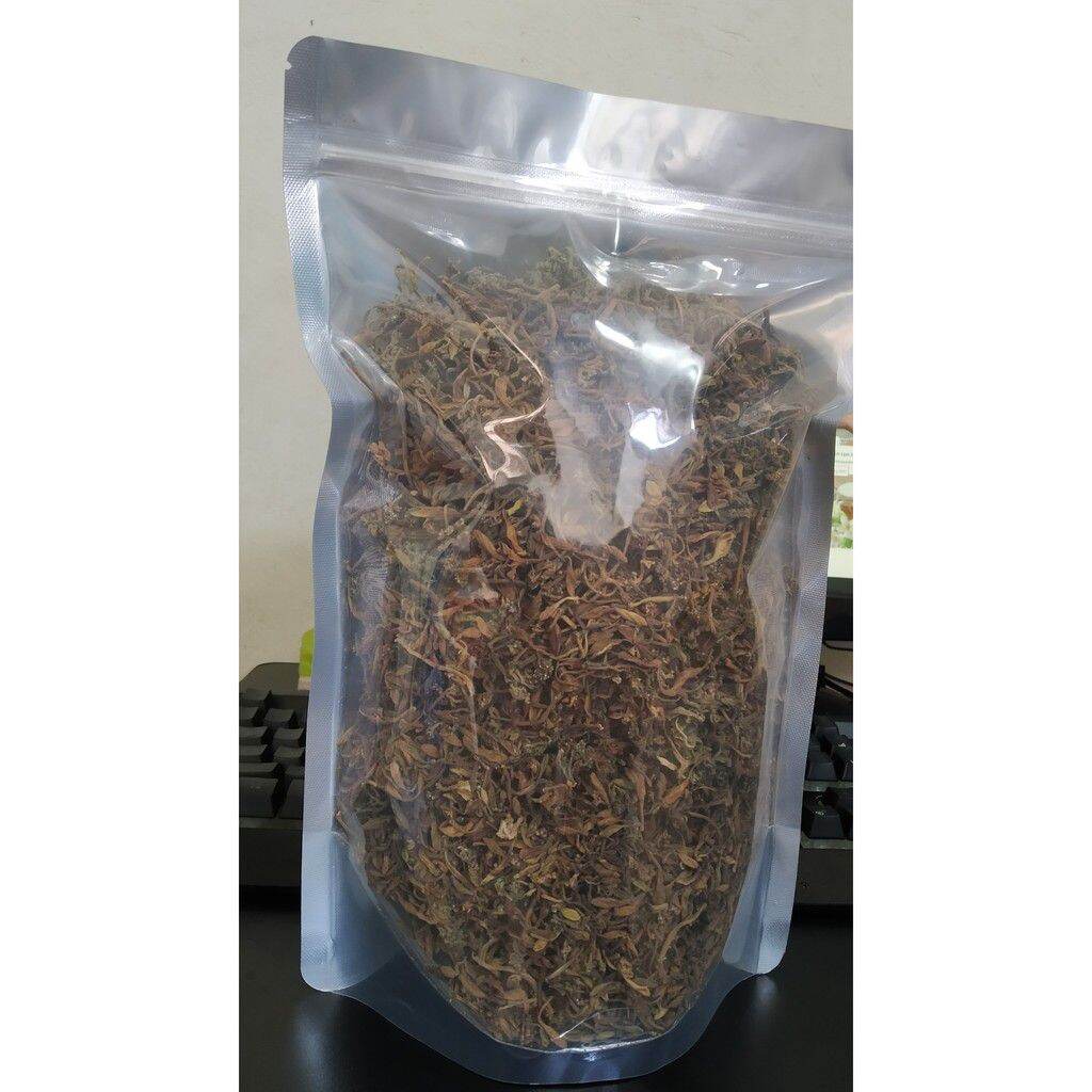 500gr hoa đu đủ đực sấy khô xanh thơm sạch.