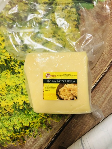 PHÔ MAI MOZARELLA NHẬP KHẨU KHỐI 1KG (KHÔNG GIAO CÁC TỈNH MIỀN BẮC VÀ BẮC TRUNG BỘ)