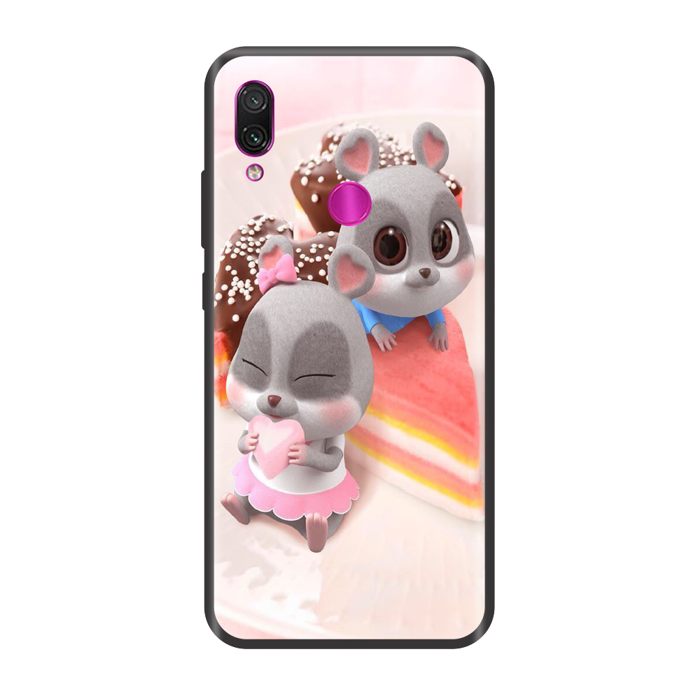 [HCM]Ốp lưng TPU viền dẻo cho điện thoại XIAOMI REDMI NOTE 4/ Note 4X /Note 5 Pro /Note 6 Pro /Note 7 /Note 8 Note 8 Pro Chuột Xuân Tỏ Tình