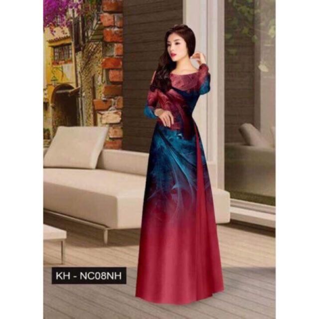 [HCM]Vải áo dài ombre