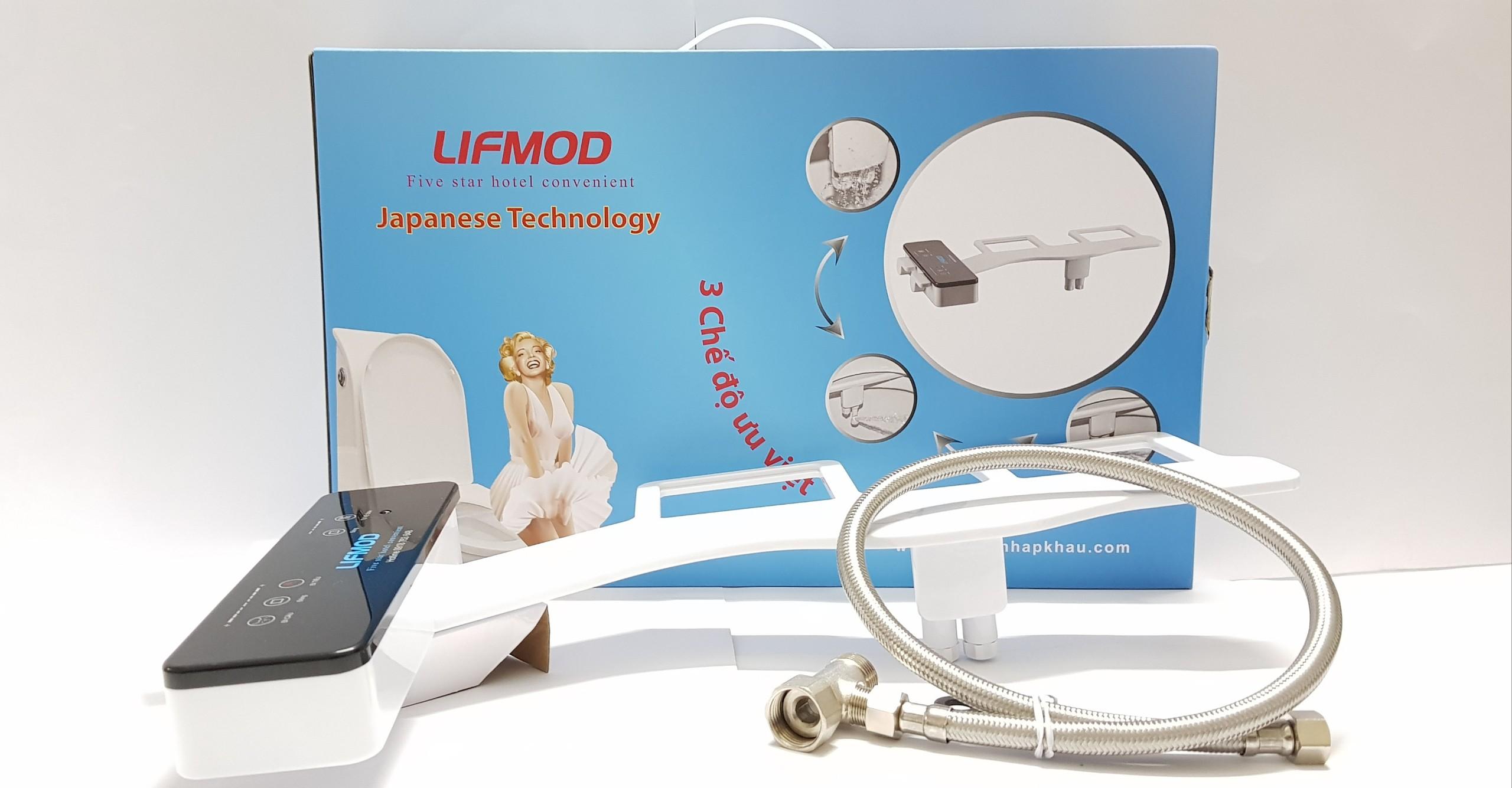 Rửa vệ sinh thông minh LIFMOD Bidet bản cao cấp Deluxe